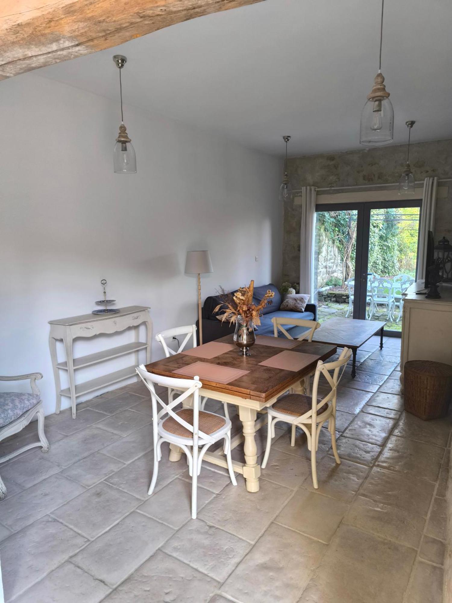 Belle Maison Dans Corps De Ferme - Logement Gabriel Villiers-sous-Grez Экстерьер фото